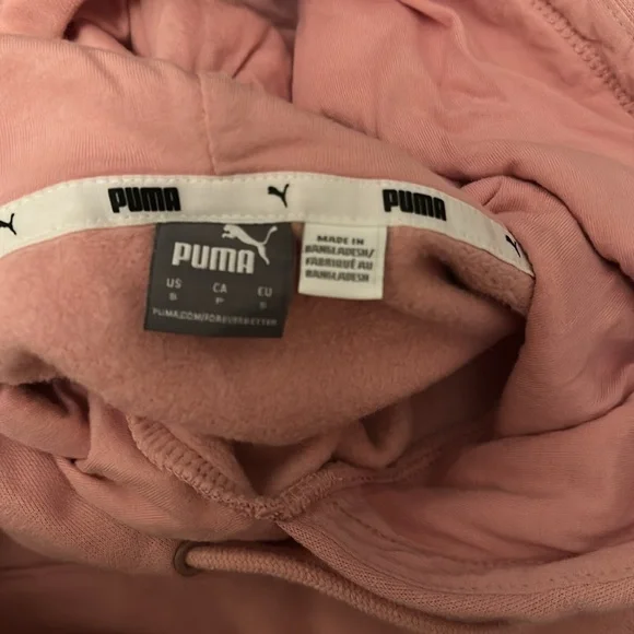 Puma hoodie pink leopard s - Picture 3 of 3